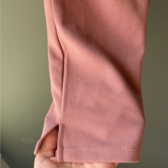 Revamped, size M, blush skinny pants, pockets, belted, soft, stretchy waist - Picture 6 of 9